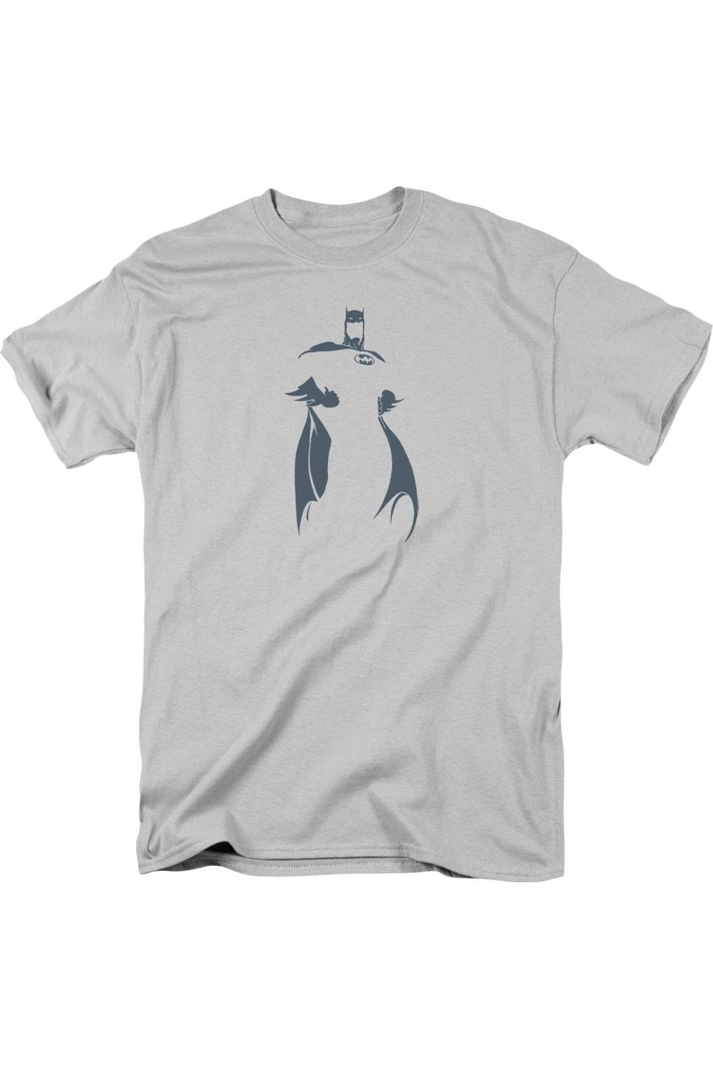 Футболка с коротким рукавом для взрослых DC Comics Bat Min Gildan, серебряный
Футболка с коротким рукавом для взрослых DC Comics Bat Min Gildan, серебряный