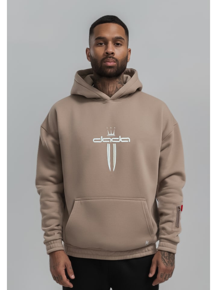 DADA Толстовка оверсайз с графическим рисунком на спине и вышитыми деталями коричневого цвета
DADA Толстовка оверсайз с графическим рисунком на спине и вышитыми деталями коричневого цвета