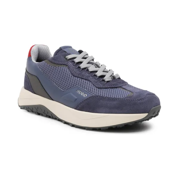 Кроссовки Kane с добавлением кожи Hugo, синий
Кроссовки Kane с добавлением кожи Hugo, синий
