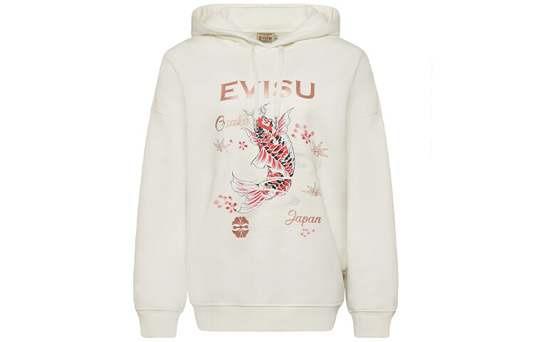 Толстовка женская белая Evisu 
Толстовка женская белая Evisu