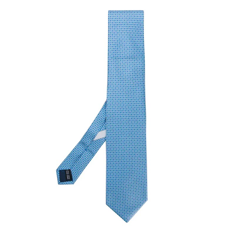 Ferragamo Шелковый галстук с принтом, Light Blue
Ferragamo Шелковый галстук с принтом, Light Blue