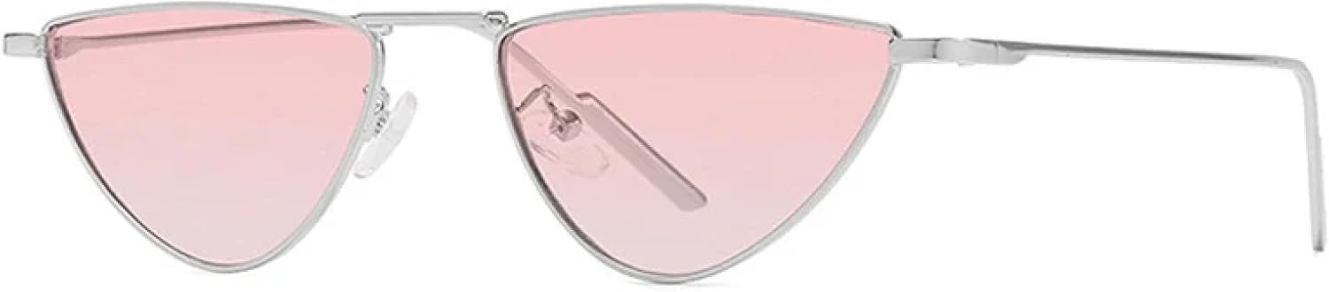 Панк-металлические солнцезащитные очки «кошачий глаз» для женщин и мужчин, винтажные солнцезащитные очки, модные женские очки «кошачий глаз», золотисто-черные очки с защитой от УФ-излучения UV400 TKKTLLT, Silver-pink
Панк-металлические солнцезащитные очки «кошачий глаз» для женщин и мужчин, винтажные солнцезащитные очки, модные женские очки «кошачий глаз», золотисто-черные очки с защитой от УФ-излучения UV400 TKKTLLT, Silver-pink