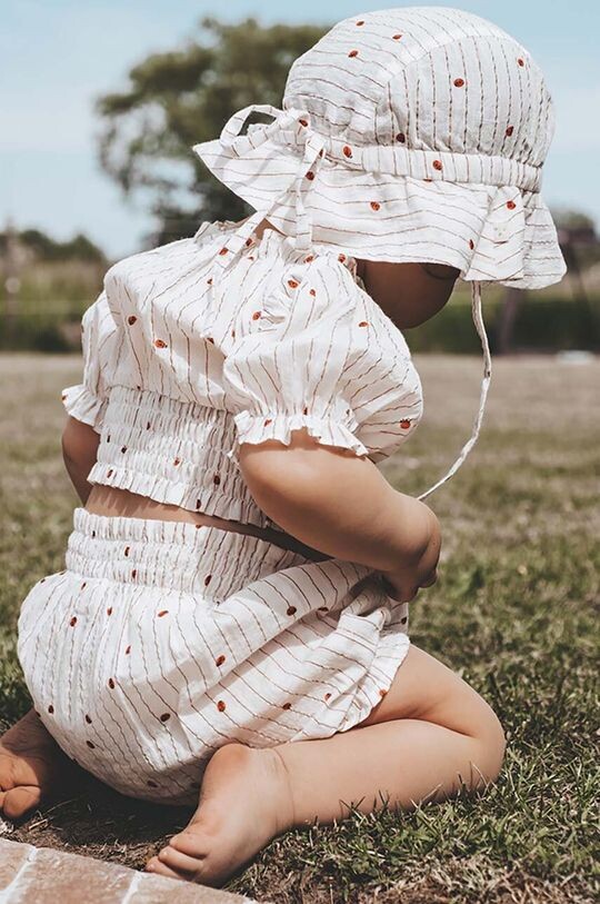 That's mine Хлопковые Детские шортики Клара, белый
That's mine Хлопковые Детские шортики Клара, белый