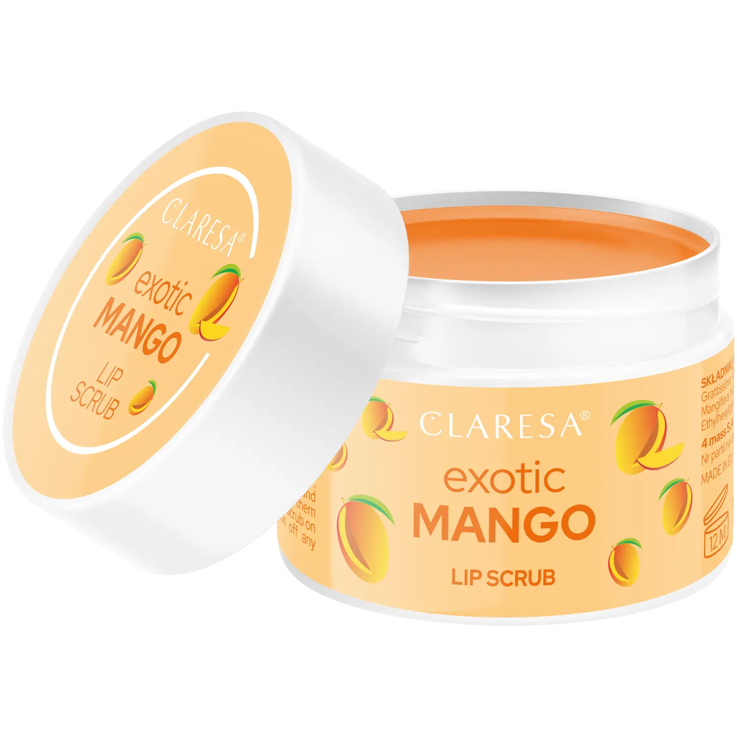 Claresa Saucy Lips Скраб для губ Манго, 15 г
Claresa Saucy Lips Скраб для губ Манго, 15 г