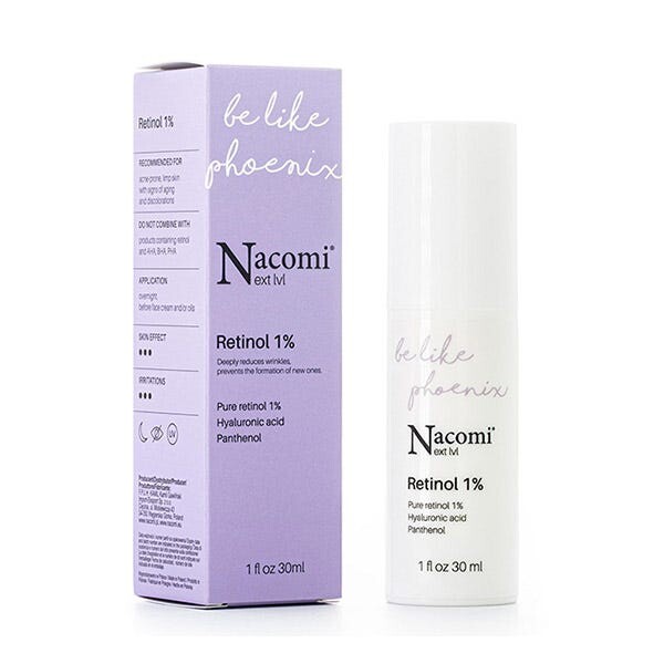 Be Like Phoenix Сыворотка с ретинолом 1% 30 мл Nacomi
Be Like Phoenix Сыворотка с ретинолом 1% 30 мл Nacomi