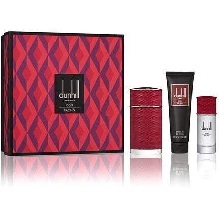 Подарочный набор Dunhill Icon Racing Red: парфюмированная вода 100 мл, гель для душа 90 мл и вода
Подарочный набор Dunhill Icon Racing Red: парфюмированная вода 100 мл, гель для душа 90 мл и вода