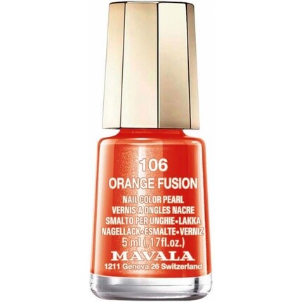 Mavala Nail 106 Orange Fusion 5мл
Mavala Nail 106 Orange Fusion 5мл