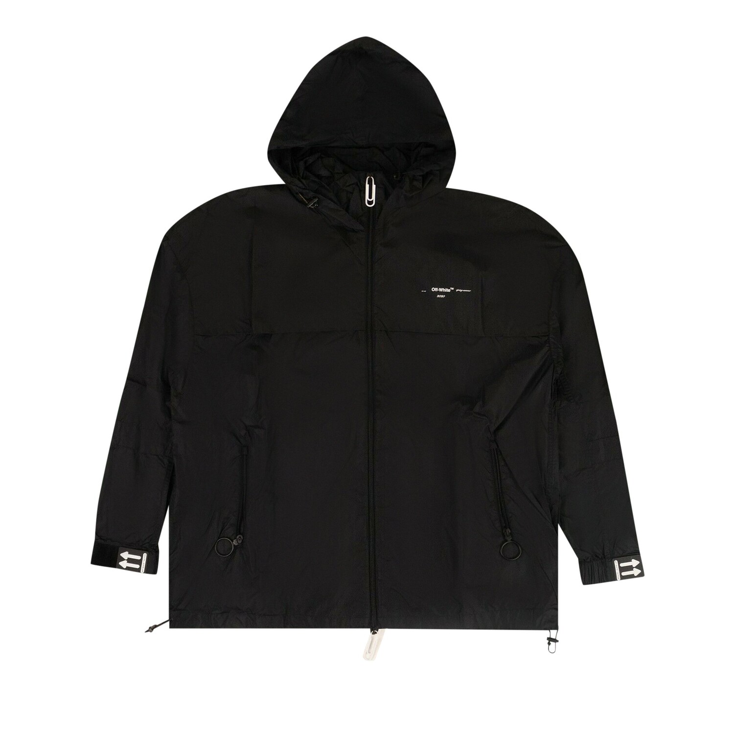 Off-White Куртка-ветровка с логотипом, цвет Черный
Off-White Куртка-ветровка с логотипом, цвет Черный