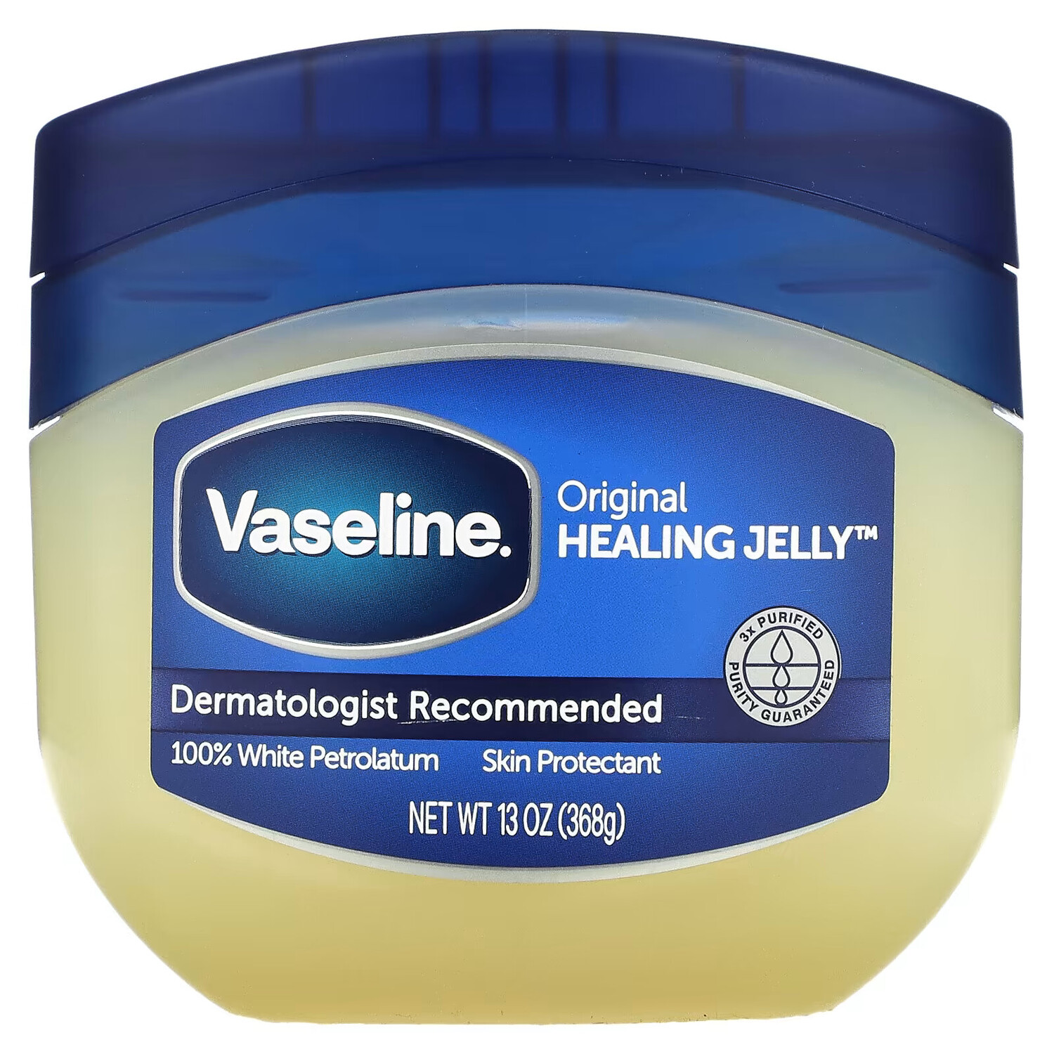 Vaseline, Белый вазелин, оригинальный, 368 г (13 унций)
Vaseline, Белый вазелин, оригинальный, 368 г (13 унций)