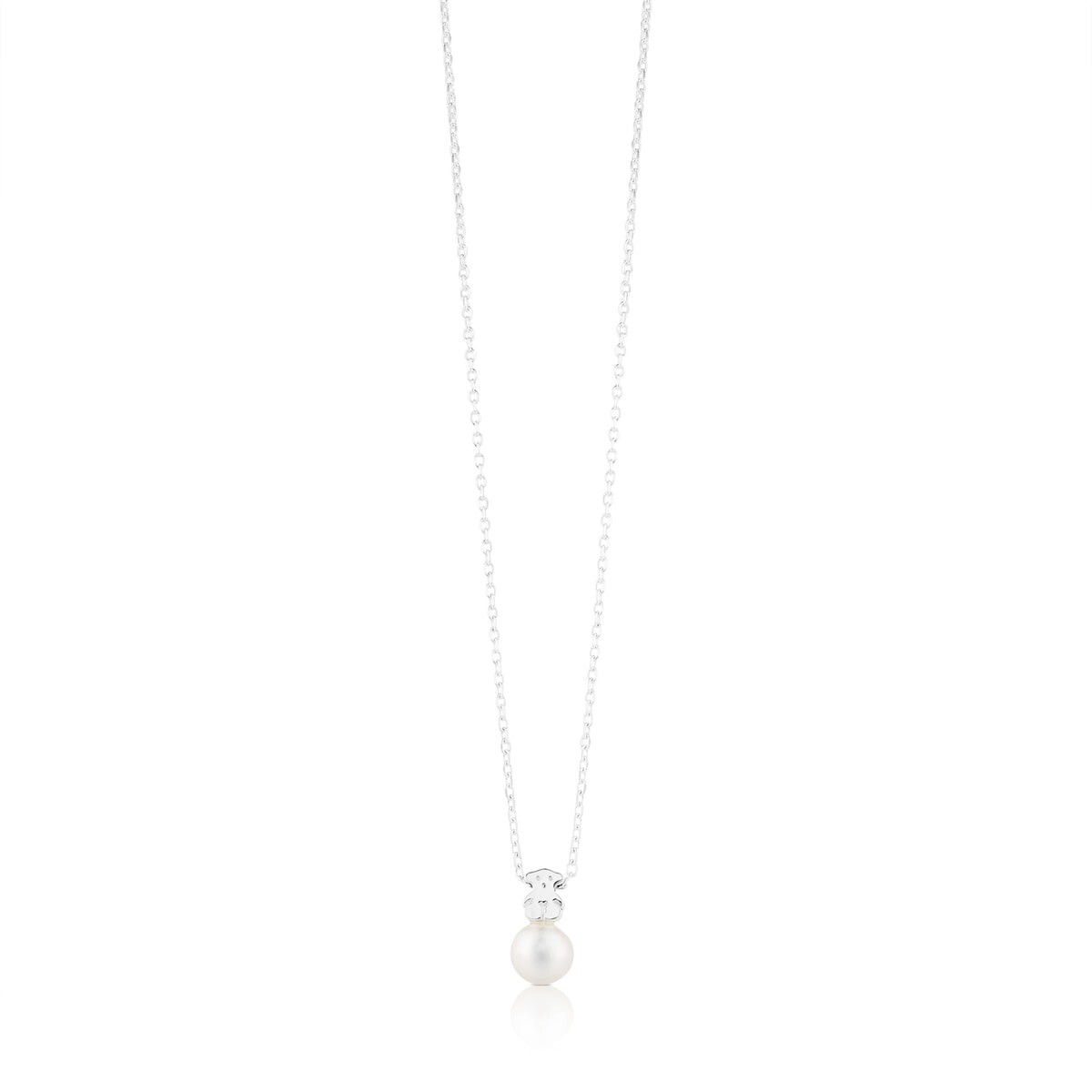 Колье Tous Sweet Dolls Bear Motif, серебро/жемчуг 
Колье Tous Sweet Dolls Bear Motif, серебро/жемчуг