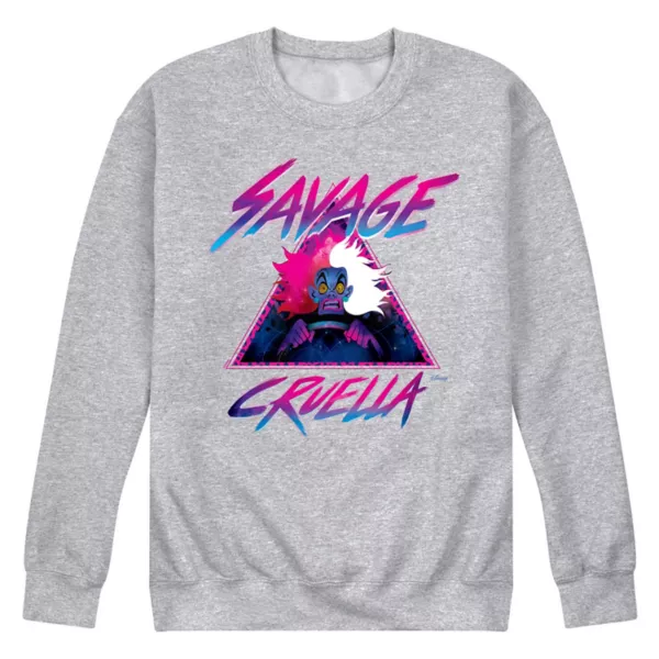 Свитшот мужской "101 далматинец" с Круэллой Де Виль Disney, серый
Свитшот мужской "101 далматинец" с Круэллой Де Виль Disney, серый