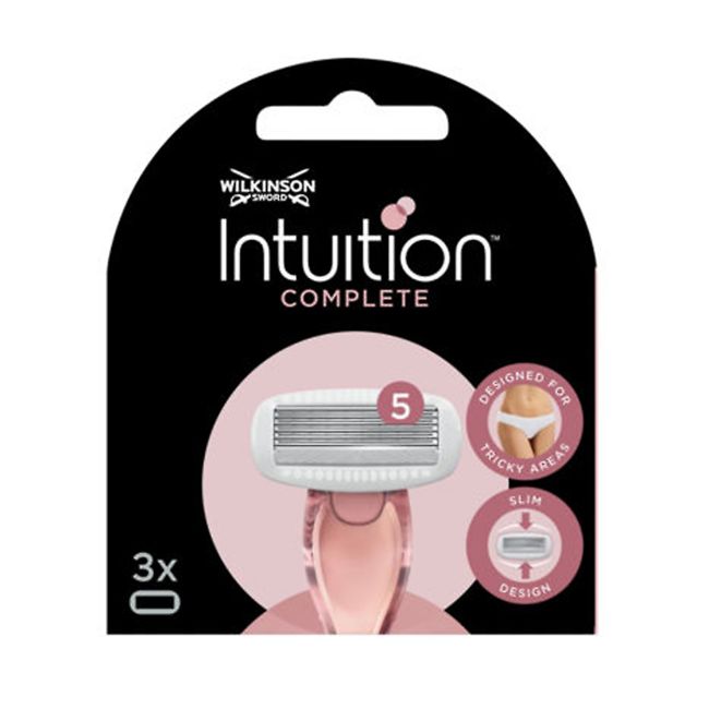 Intuition полный набор женских бритвенных головок (3 шт.) Wilkinson 
Intuition полный набор женских бритвенных головок (3 шт.) Wilkinson