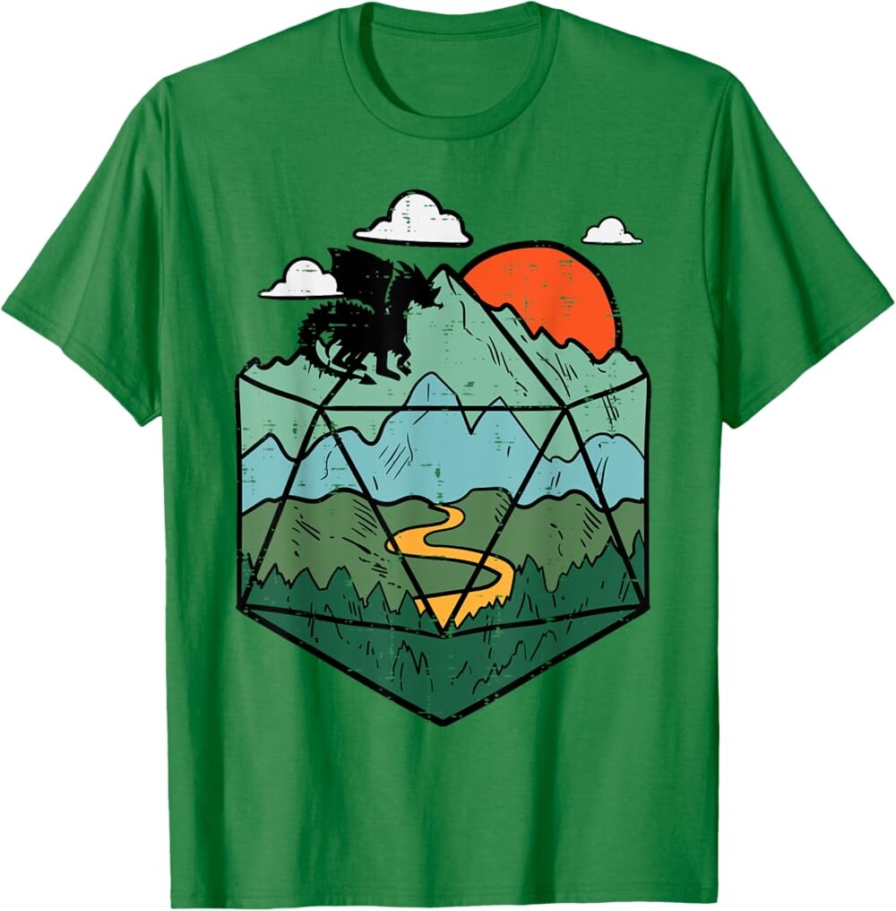 Мужская футболка RPG Mountain Gamer, темно-зеленый
Мужская футболка RPG Mountain Gamer, темно-зеленый
