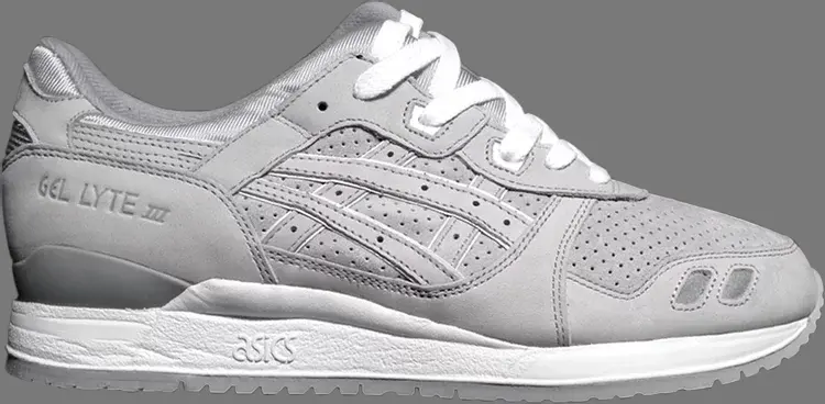 Кроссовки ronnie fieg x nice kicks x gel lyte 3 Asics, серый
Кроссовки ronnie fieg x nice kicks x gel lyte 3 Asics, серый