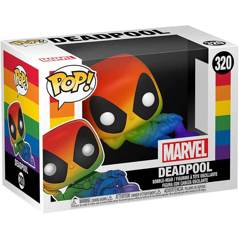 Фигурка Funko Pop! Marvel: Pride - Deadpool (Rainbow)
Фигурка Funko Pop! Marvel: Pride - Deadpool (Rainbow)