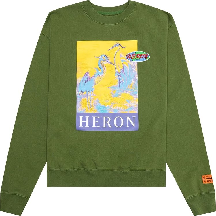 Толстовка Heron Preston OS Heron Crewneck 'Green/Yellow', зеленый
Толстовка Heron Preston OS Heron Crewneck 'Green/Yellow', зеленый