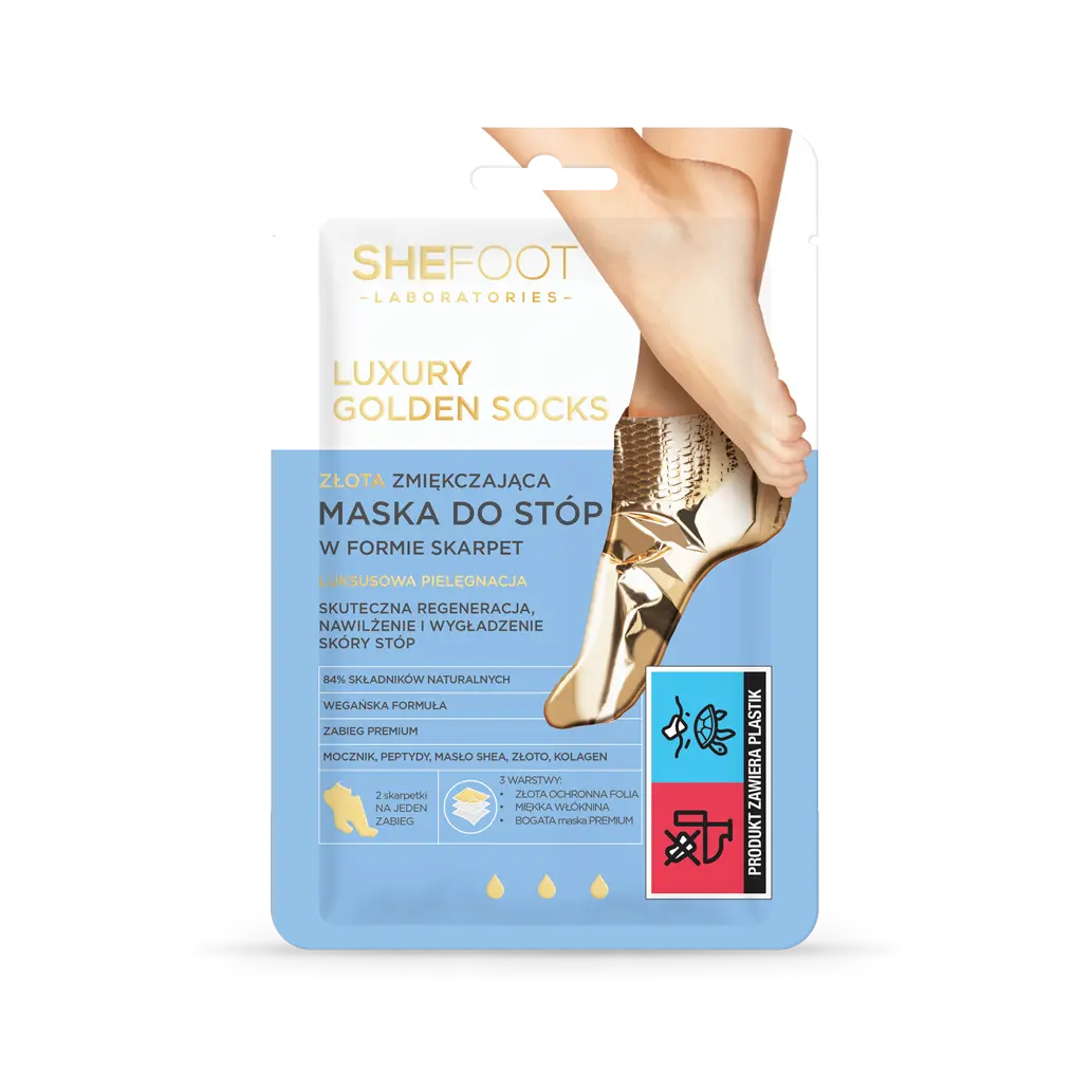 Shefoot смягчающая маска для ног в виде носков, 1 пара
Shefoot смягчающая маска для ног в виде носков, 1 пара