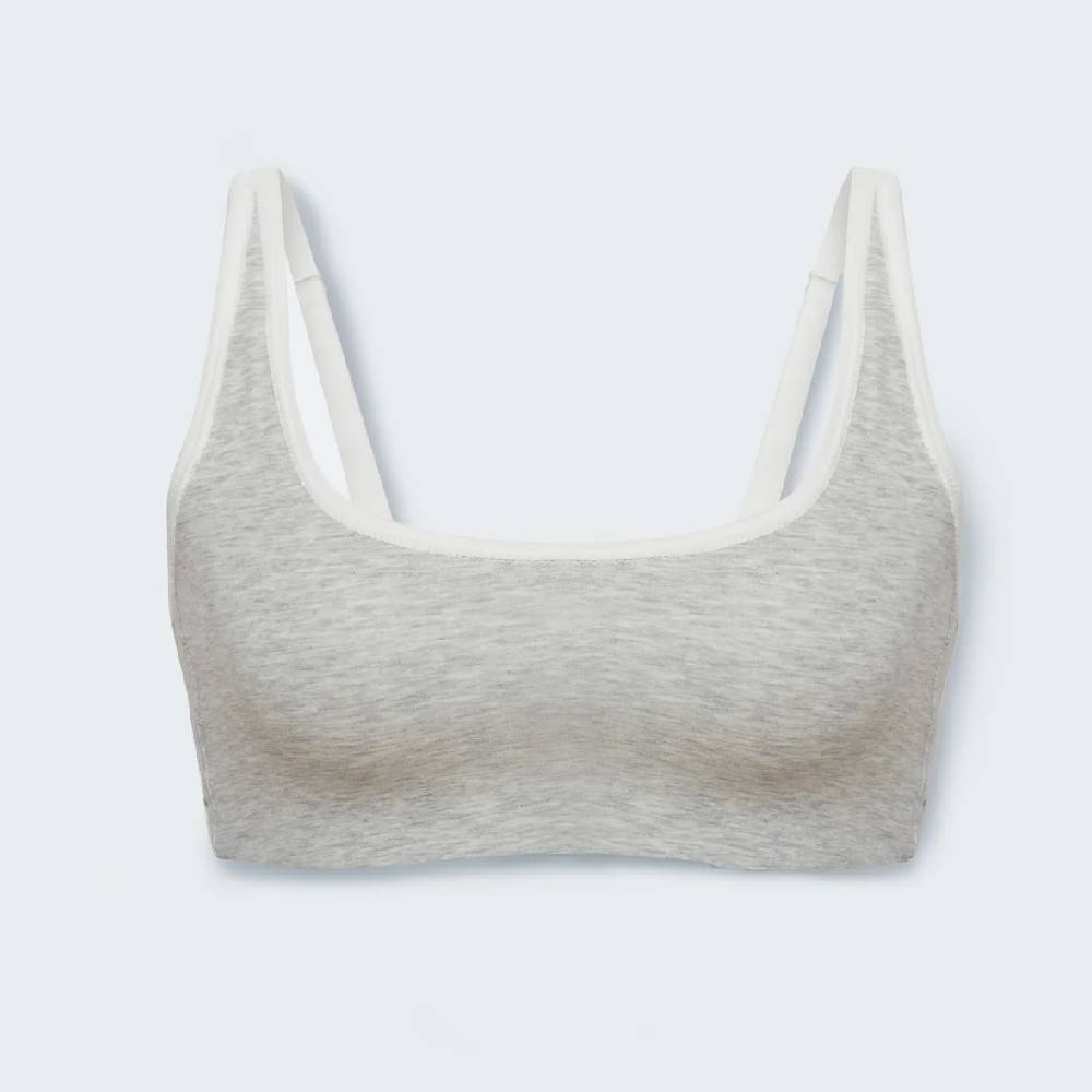 Бюстгальтер Syrn First Base Scoop Neck, серый/белый
Бюстгальтер Syrn First Base Scoop Neck, серый/белый