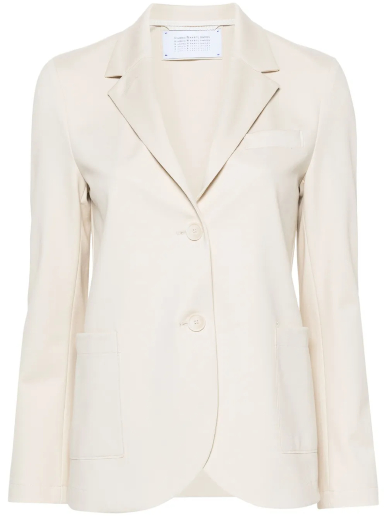 Однобортный блейзер Harris Wharf London, нейтральный
Однобортный блейзер Harris Wharf London, нейтральный