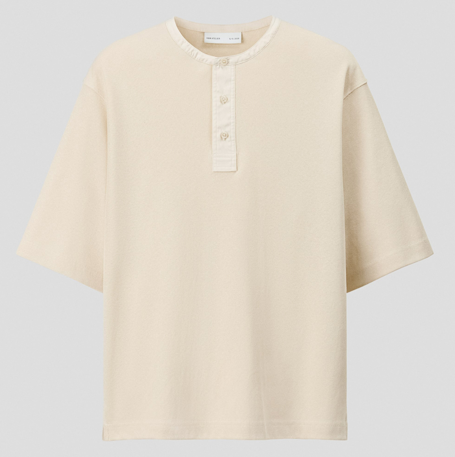 Футболка H&M Atelier Loose-Fit Linen-Blend Henley, светло-бежевый
Футболка H&M Atelier Loose-Fit Linen-Blend Henley, светло-бежевый