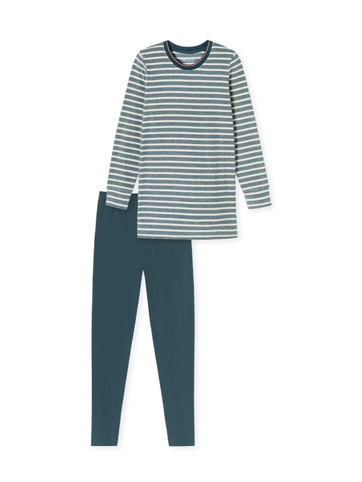 Пижама Schiesser Casual Essentials, цвет jeansblau
Пижама Schiesser Casual Essentials, цвет jeansblau