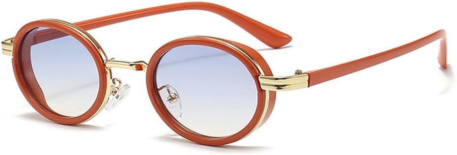 Маленькие овальные панк-солнцезащитные очки для мужчин, винтажные, полуметаллические, женские, градиентные, UV400, голубые, чайные солнцезащитные очки WNCKSQ, Orange Blue Gradient
Маленькие овальные панк-солнцезащитные очки для мужчин, винтажные, полуметаллические, женские, градиентные, UV400, голубые, чайные солнцезащитные очки WNCKSQ, Orange Blue Gradient