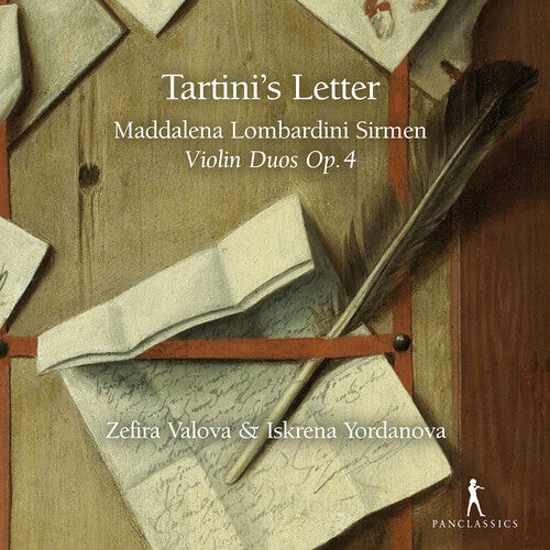 CD диск Sirmen / Yordanova / Valova: Sirmen: Tartini's Letter - Violin Duos, Op. 4
CD диск Sirmen / Yordanova / Valova: Sirmen: Tartini's Letter - Violin Duos, Op. 4