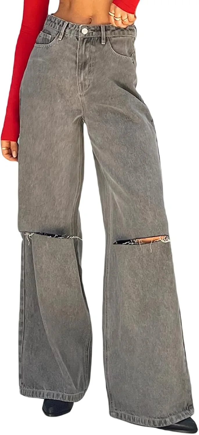 Женские джинсы ICNGLKSND с прямыми широкими штанинами и высокой посадкой
Женские джинсы ICNGLKSND с прямыми широкими штанинами и высокой посадкой