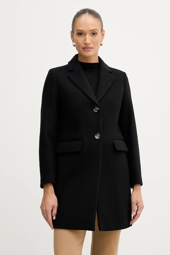 Шерстяное пальто Sisley, черный
Шерстяное пальто Sisley, черный