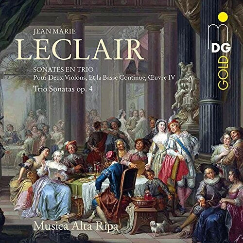 CD диск Leclair: Trio Sonatas 4
CD диск Leclair: Trio Sonatas 4