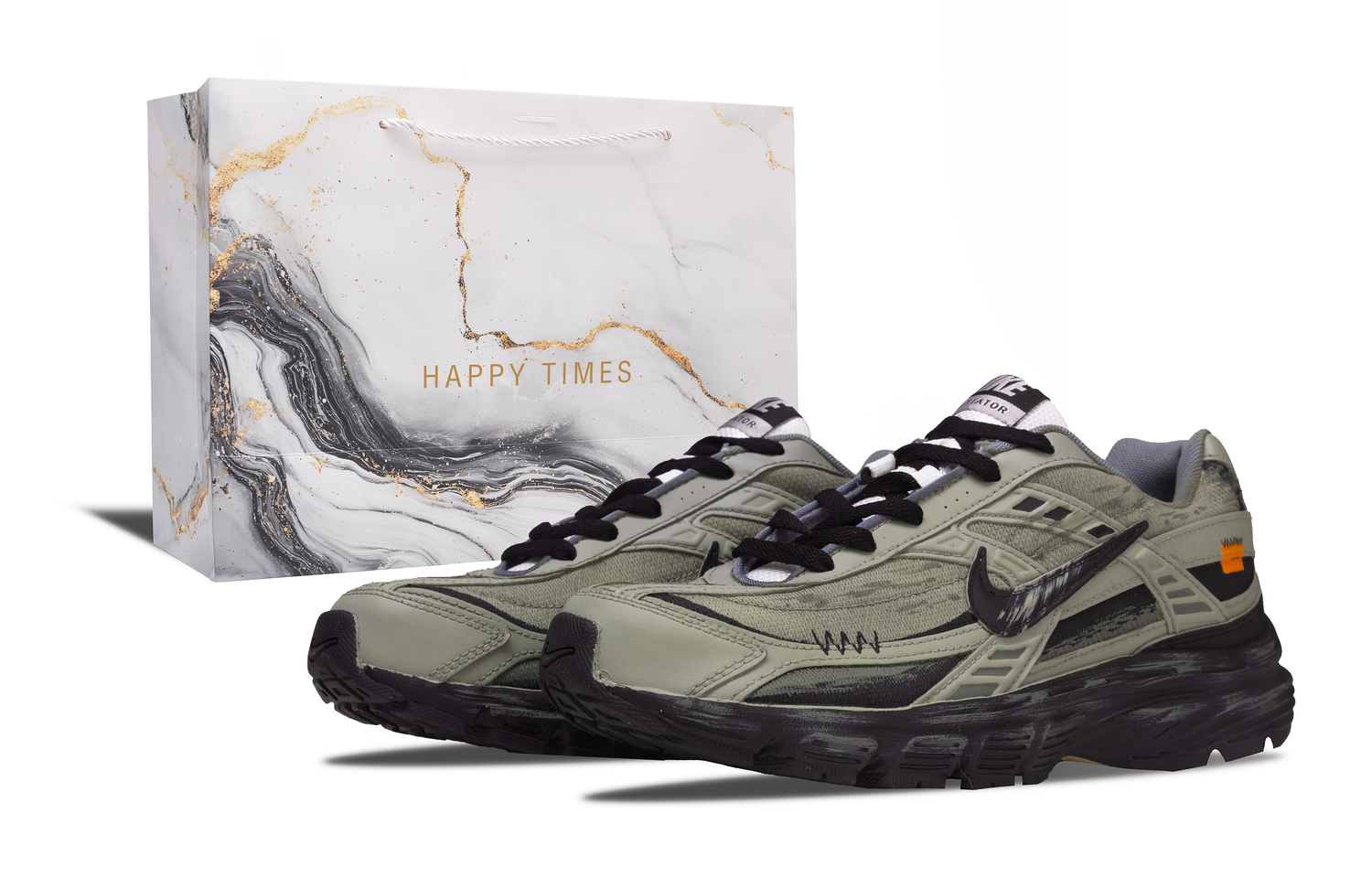 Nike Initiator Cushioning, Wear Resistant Low top Casual Training Running Shoes мужские серый черный оранжевый
Nike Initiator Cushioning, Wear Resistant Low top Casual Training Running Shoes мужские серый черный оранжевый