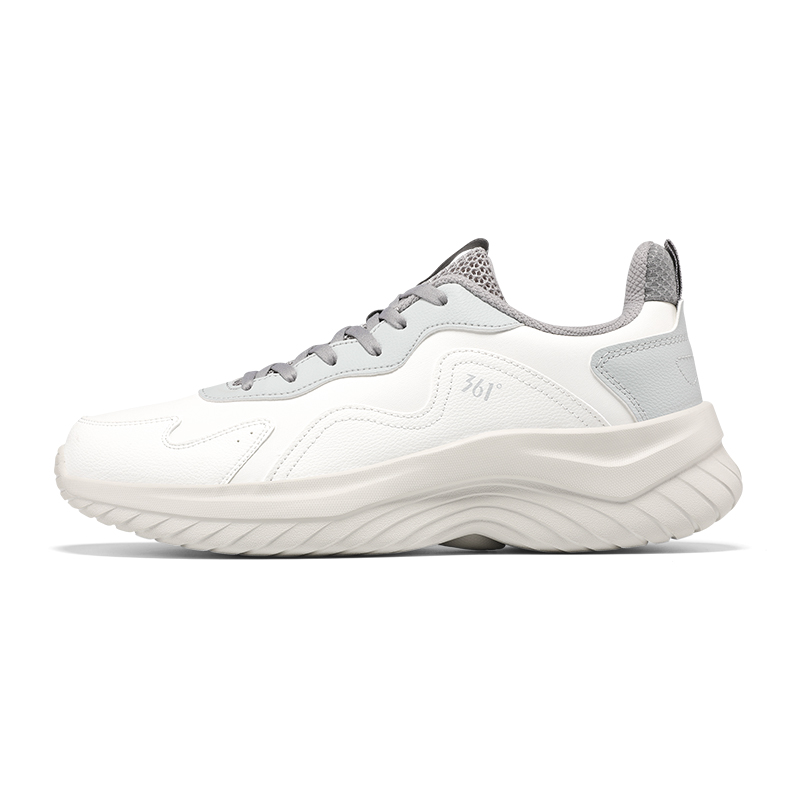 361° Легкие, теплые, нескользящие, низкие кроссовки для бега, мужские, белые, серые
361° Легкие, теплые, нескользящие, низкие кроссовки для бега, мужские, белые, серые