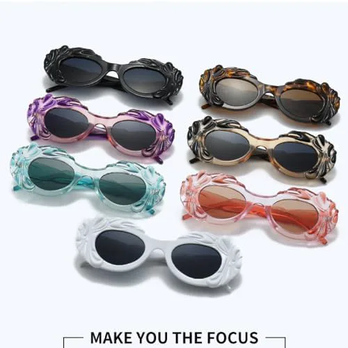 Модные солнцезащитные очки овальной формы 2026 года для женщин и мужчин, винтажный стиль, стильная оправа, яркие очки с защитой от УФ-излучения UV400 MTZJH, C5
Модные солнцезащитные очки овальной формы 2026 года для женщин и мужчин, винтажный стиль, стильная оправа, яркие очки с защитой от УФ-излучения UV400 MTZJH, C5