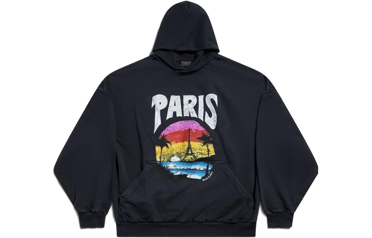 Толстовка женская Balenciaga Paris Tropical, черный
Толстовка женская Balenciaga Paris Tropical, черный