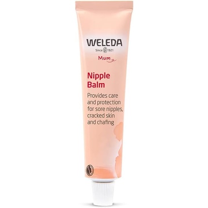 Крем-бальзам для сосков от воспаления сосков с ланолином, разработанный акушерками Weleda
Крем-бальзам для сосков от воспаления сосков с ланолином, разработанный акушерками Weleda