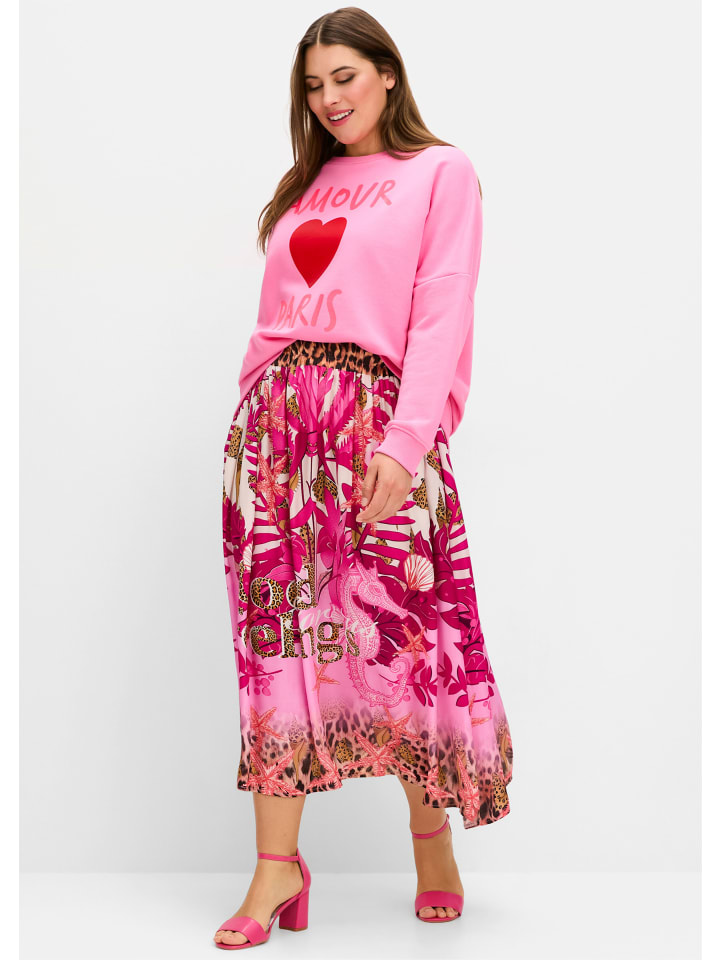 Юбка до колена sheego
Юбка до колена sheego