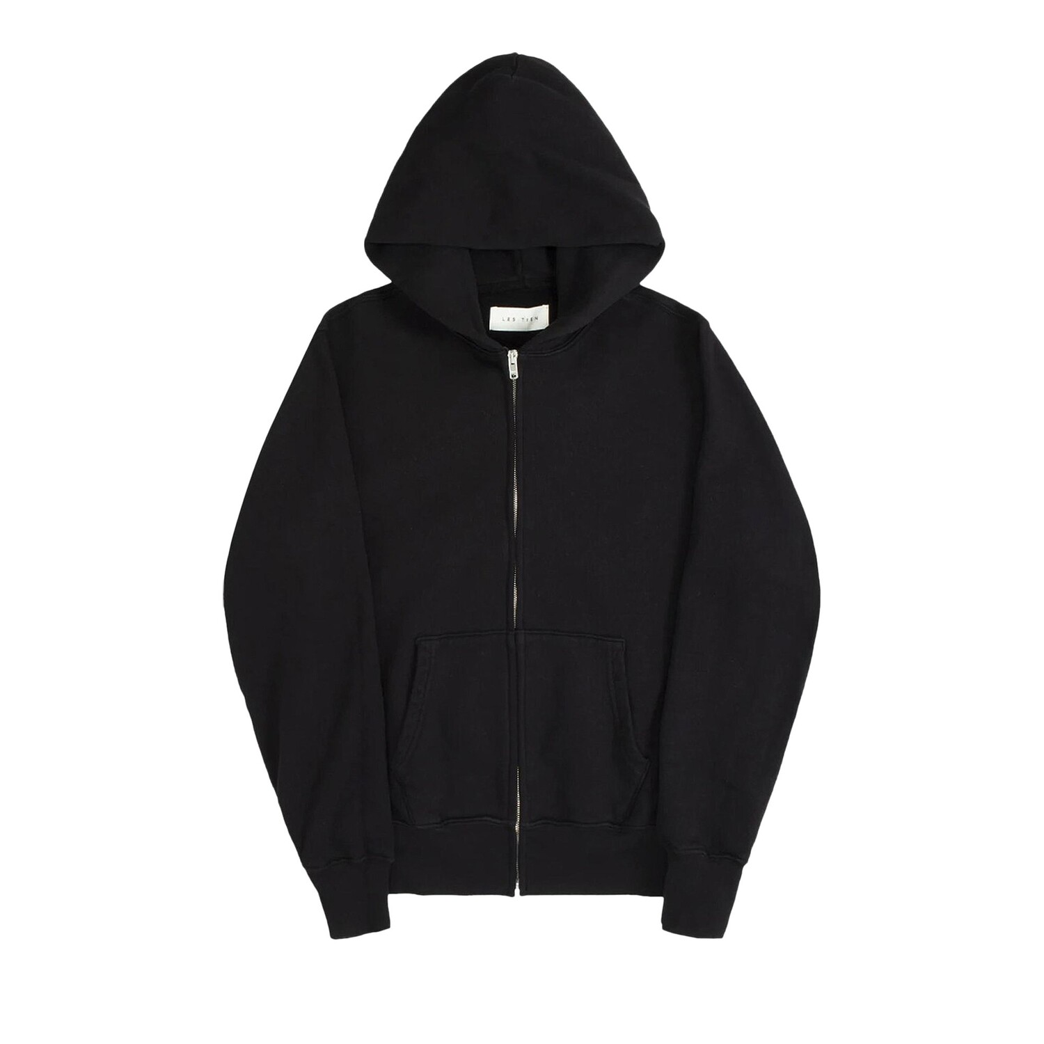 Укороченное худи на молнии Les Tien Jet Black
Укороченное худи на молнии Les Tien Jet Black