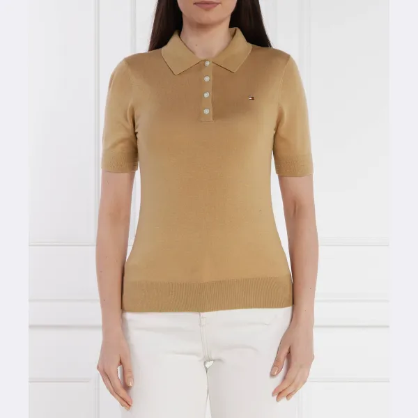 Рубашка-Поло стандартного кроя на пуговицах Tommy Hilfiger, коричневый
Рубашка-Поло стандартного кроя на пуговицах Tommy Hilfiger, коричневый