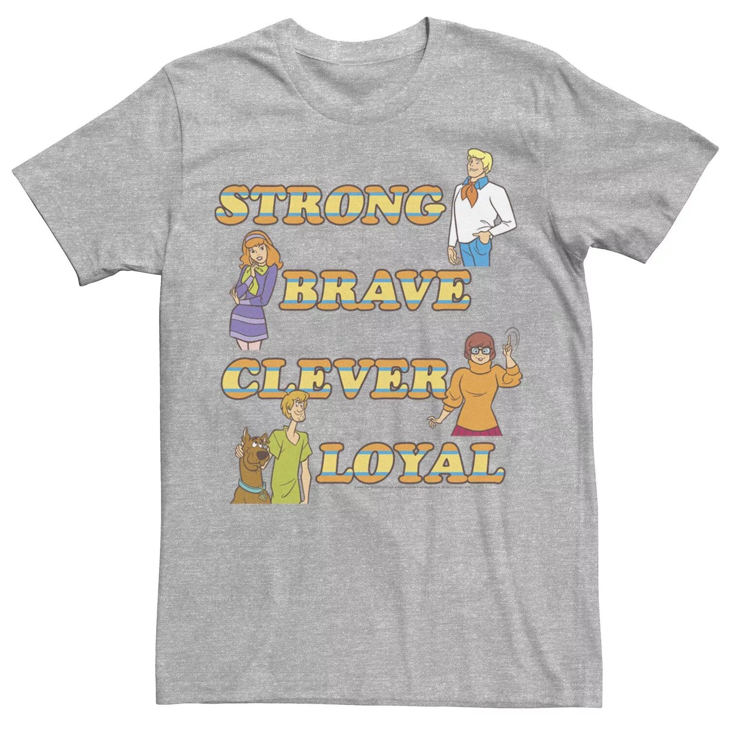 Мужская футболка с плакатом в стиле ретро «Scoby Doo Group Clever And Loyal» Licensed Character
Мужская футболка с плакатом в стиле ретро «Scoby Doo Group Clever And Loyal» Licensed Character