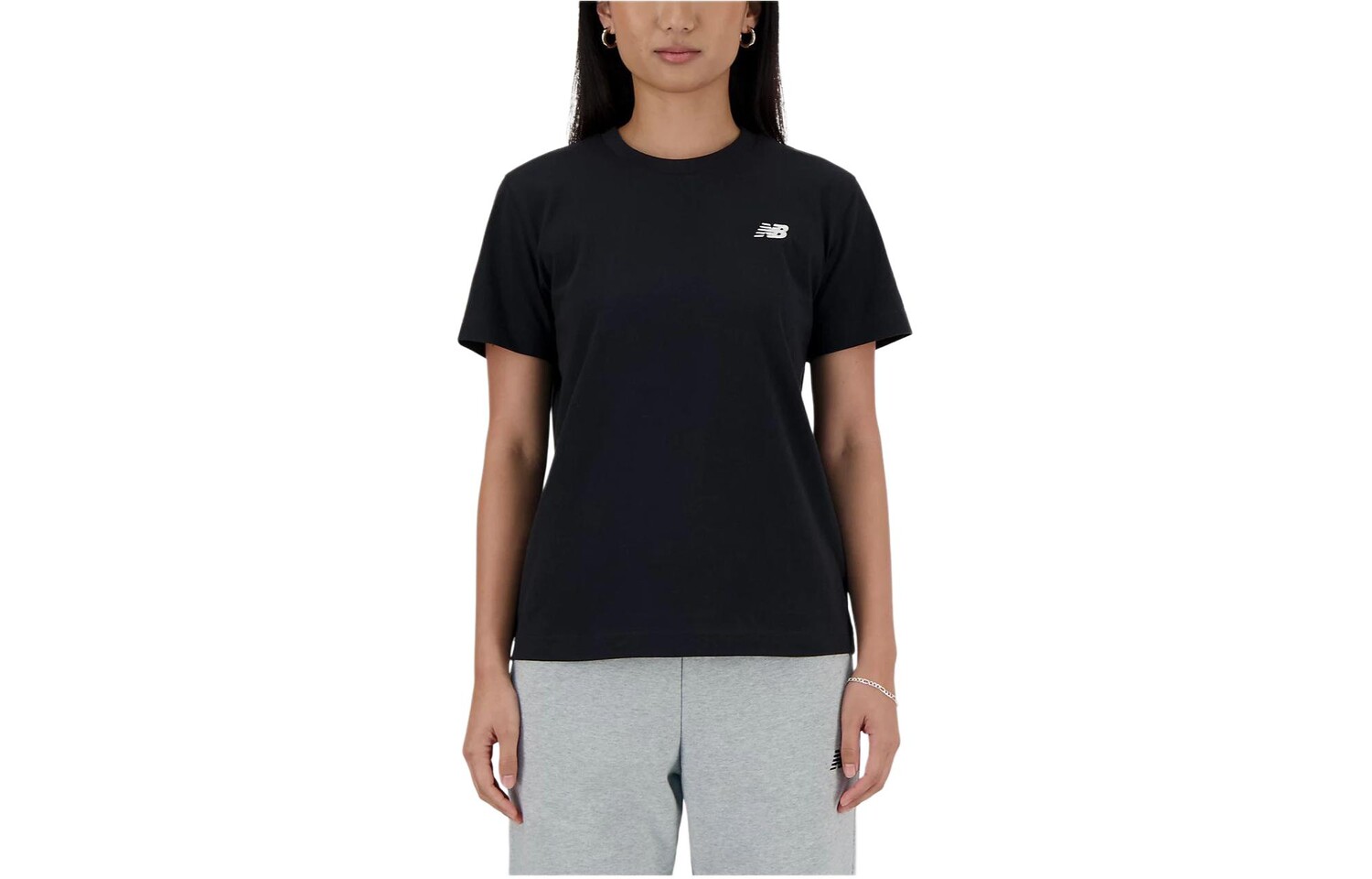 Футболка Heathertech женская черная New Balance
Футболка Heathertech женская черная New Balance