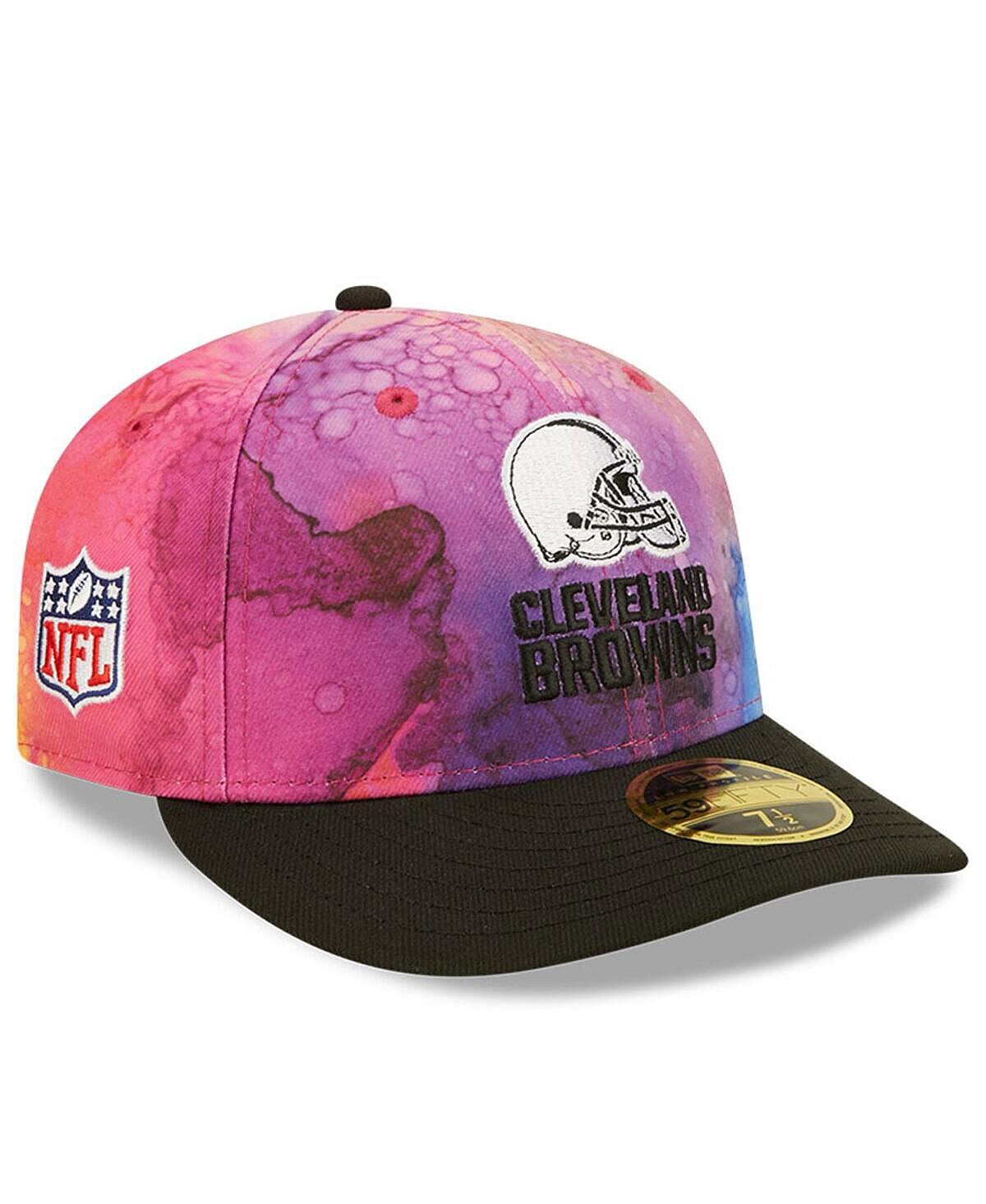 Мужская розовая, черная приталенная шляпа Cleveland Browns 2022 NFL Crucial Catch Low Profile 59FIFTY New Era
Мужская розовая, черная приталенная шляпа Cleveland Browns 2022 NFL Crucial Catch Low Profile 59FIFTY New Era