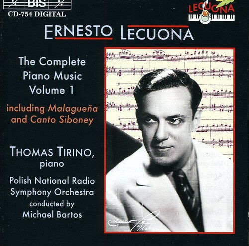 CD диск Lecuona / Tirino / Bartos / Polish Nat'L Radio So: Complete Piano Music 1
CD диск Lecuona / Tirino / Bartos / Polish Nat'L Radio So: Complete Piano Music 1