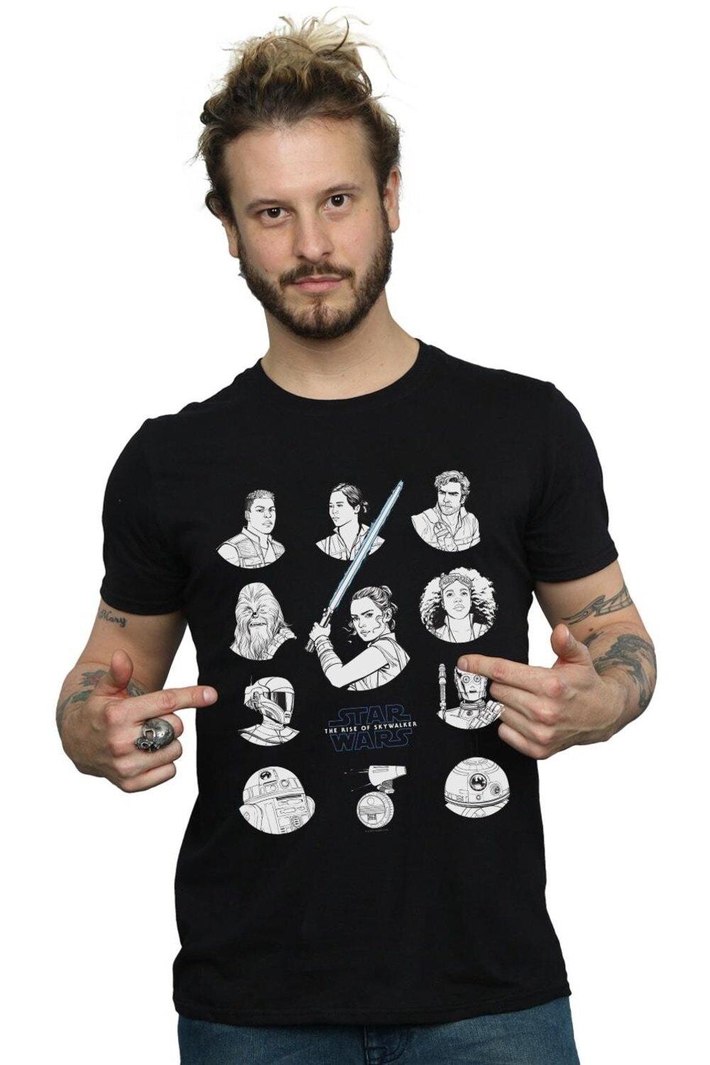 Моно-футболка из состава персонажей «Звездных войн: Восхождение Скайуокера» Star Wars, черный
Моно-футболка из состава персонажей «Звездных войн: Восхождение Скайуокера» Star Wars, черный
