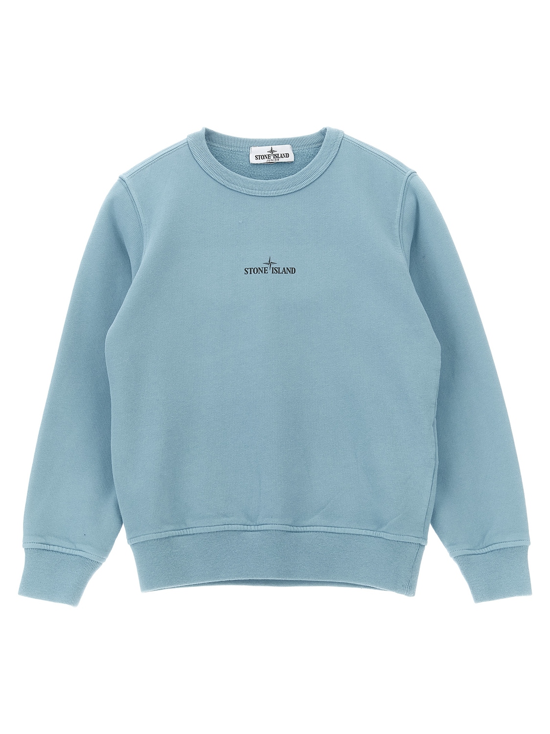 Свитшот с принтом спереди и сзади Stone Island Junior, голубой
Свитшот с принтом спереди и сзади Stone Island Junior, голубой