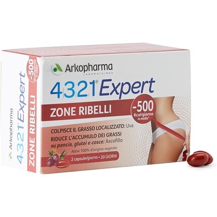 Arkopharma 4321 Slim Zone Rebel Добавка 60 капсул
Arkopharma 4321 Slim Zone Rebel Добавка 60 капсул