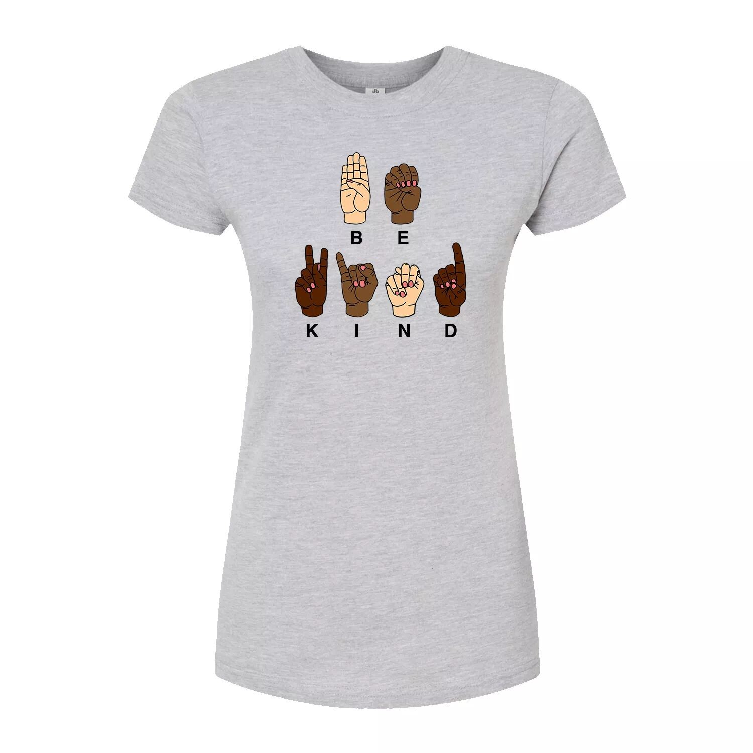 Облегающая футболка Be Kind ASL для юниоров Licensed Character
Облегающая футболка Be Kind ASL для юниоров Licensed Character