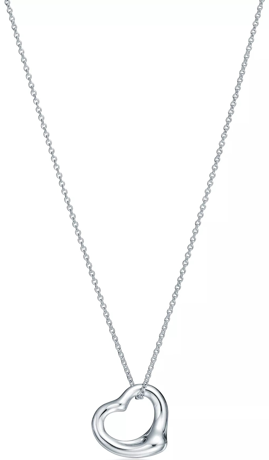 Подвеска Tiffany & Co. Elsa Peretti Open Heart, серебро
Подвеска Tiffany & Co. Elsa Peretti Open Heart, серебро