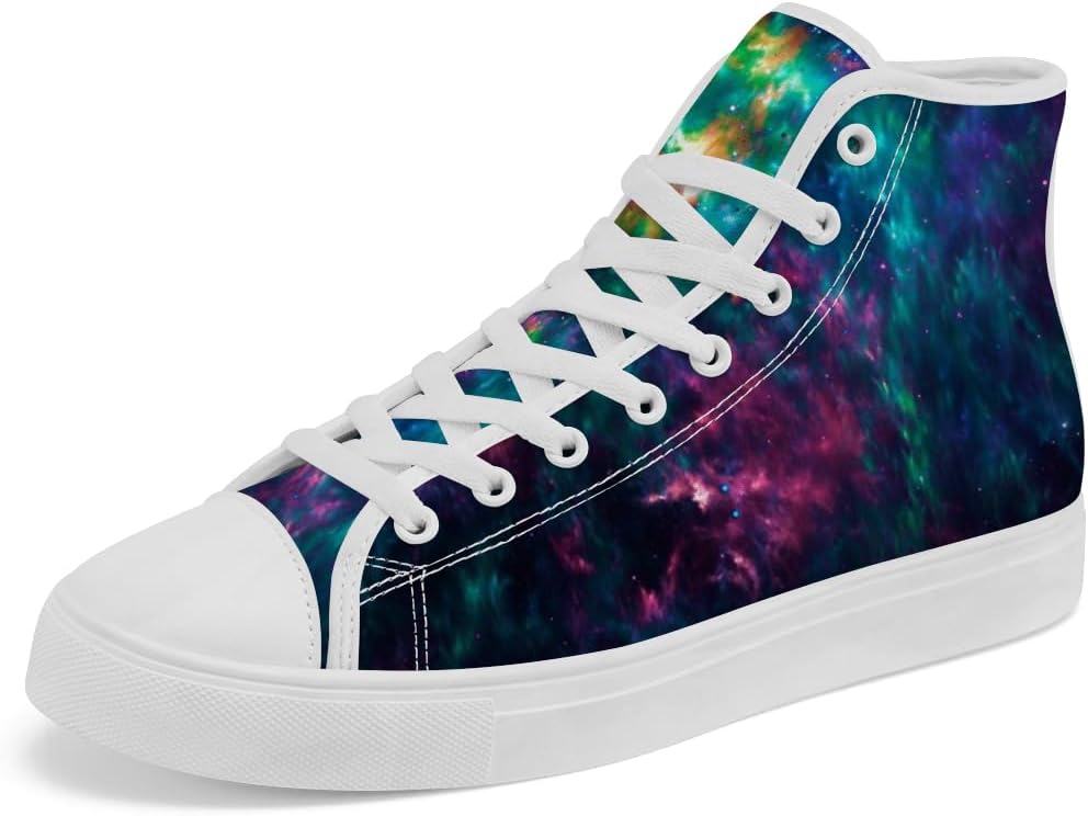 Мужские и женские высокие кеды Galaxy на шнуровке, повседневная обувь Chebing, зеленый/фиолетовый
Мужские и женские высокие кеды Galaxy на шнуровке, повседневная обувь Chebing, зеленый/фиолетовый