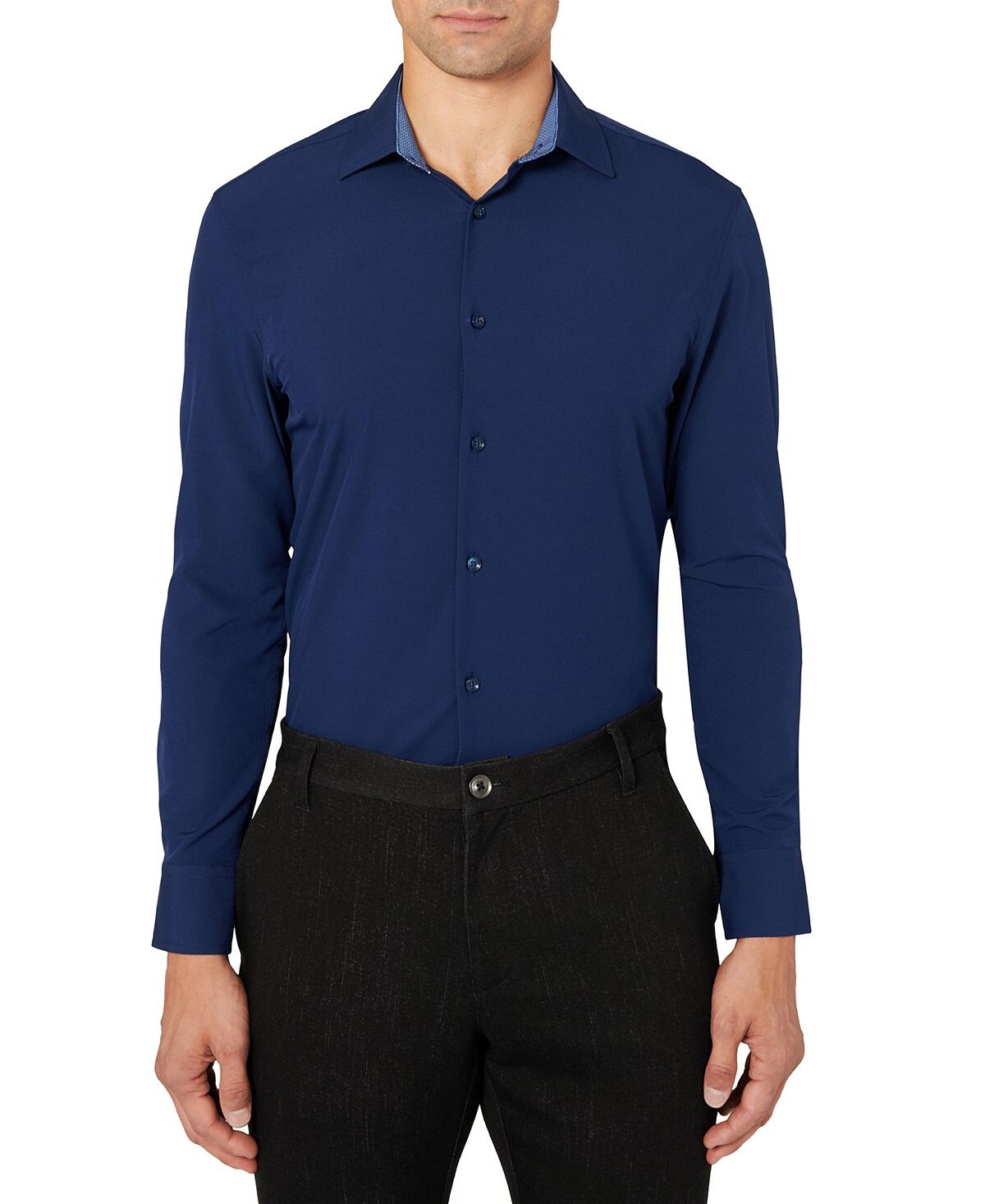 Мужская классическая рубашка slim-fit solid performance stretch cooling comfort ConStruct, синий
Мужская классическая рубашка slim-fit solid performance stretch cooling comfort ConStruct, синий