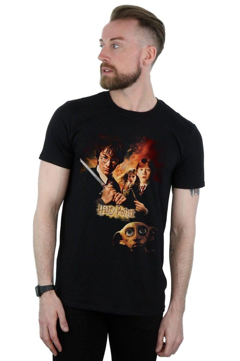 Футболка с плакатом «Тайная комната» Harry Potter, черный
Футболка с плакатом «Тайная комната» Harry Potter, черный